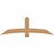 Ekena Millwork Bellingham Timber Gable Bracket, Western Red Cedar, 72"W x 24"H x 1 1/2"D x 5 1/2"F, 8/12 Pitch GBW072X24X0206BEL00SWR - alternate 1